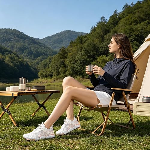 Hiking Barefoot Shoes for Women Men Breathable & Non-Slip Athletic Footwear Wide Toe Water Shoes,Designed for Walking,Running&Swimming