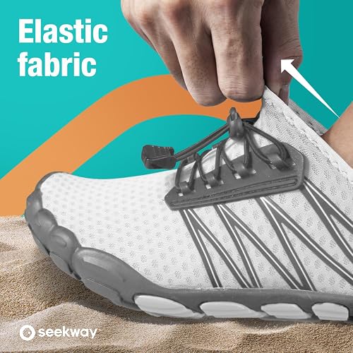 SEEKWAY Water Shoes Men Women Adult Quick-Dry Aqua Sock Barefoot for Beach Swim River Pool Lake Hiking Kayaking Surfing